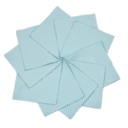 10pcs 50pcs 8x8cm Sterling Silver Color Cleaning Cloth Polishing Cloth Soft Clean Wipe Wiping Cloth Of Silver Gold Jewelry Tools