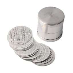 Stainless Steel Diamond Sieve for Gemstone Pearl Bead Sorting Durable Portable Diamonds Size Separator Set Jewelry Tools
