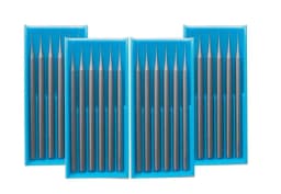 6pcs Steel Grinding Head 2.35mm Shank Milling Cutter Burrs For Wood Bone Olive Nuclear Carving Tools MODEL194