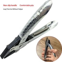 Ultimate Precision Pliers for Jewelry Enthusiasts Perfect Fit for Wire Wrapping and Metalworking Activities