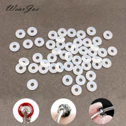 Silicone Trollbeads Charm Beads Spacer Bracelet Clip Lock Stopper Snake Chain Necklace Antiskid Locating Ring for Jewelry Making