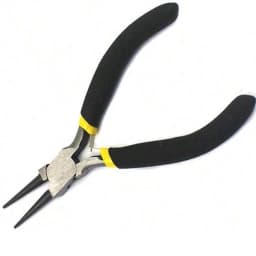 4/3/1 Pieces of Jewelry Pliers, Bead Repair Pliers, Multifunctional Tools, and Household Essentials (Black Yellow)