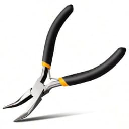4/3/1 Pieces of Jewelry Pliers, Bead Repair Pliers, Multifunctional Tools, and Household Essentials (Black Yellow)