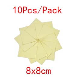 10-50pcs Polish Polishing Cloth Silver Color Cleaning Polishing Cloth Soft Clean Wipe Wiping Cloth For Silver Gold Jewelry Tool