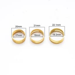 17/18/19mm Stainless Steel Jump Rings Opening Tools Finger Ring Opener For DIY Jewelry Making Materials Supplies Accessories