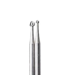6 Pieces Steel Burs Ball Head Shaped Jewellery DIY Carving Bur Olive Amber Wood Mill Router Bit Jewelry Engraving Tools