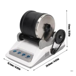 Rock Tumbler Electric Gemstones Polishing Machine Rock Polisher DIY Stone Polishing Toy Fun Physics Experiment Tool