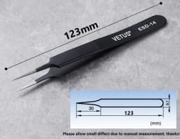 1Pcs Good Quality Stainless Steel Multi Kind Tweezers Anti-static for Beads Diamond etc Jewelry Accessories Tools