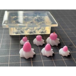 Strawberry Shaped Fondant Chocolate Molds Cake Decorating Baking Tool Handmade Soap Pastries Molds DIYs Ornament