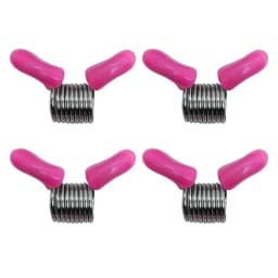 XXFD Set of 4 Bead Stopping Set Metal Beading Helper Jewelry Making Tool Spring End Fasteners Present for Craft Enthusiasts
