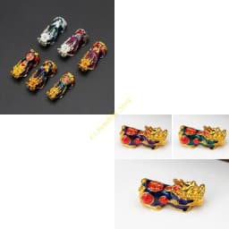 Chinese Pixiu Spacer Ball Beads Good Luck Yao Wealth Money Amulet DIY Bracelet Necklace Jewelry Craft Supplies QX2F