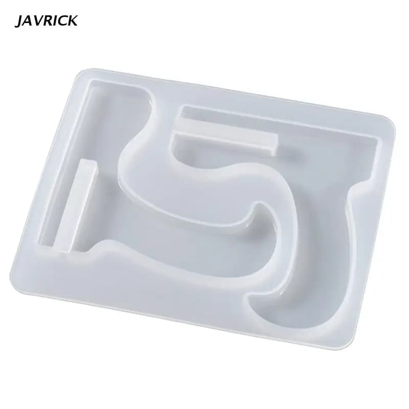 Mobile Phone Stand Silicone Mold DIY Assembly Cellphone Photo Frame Holder Bracket Crystal Epoxy Resin Casting Mould Crafts
