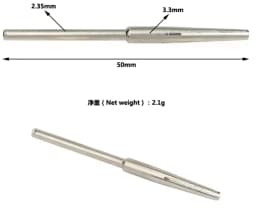 10pcs Dental jewelry Polishing Shank Mandrel Disc Burs Rotary Sanding Paper Clamp Bar Sandpaper Split Holder Clip Rod Clips tool