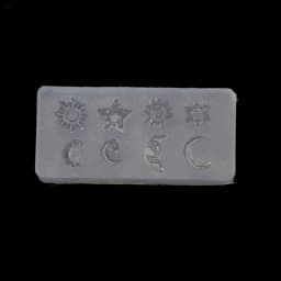 Mini Size Moon Star Sun Resin Jewelry Fillings Resin Silicone Mold Jewelry Making Tools