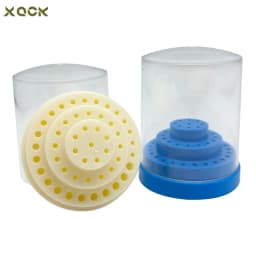 50 Holes Grinding Head Storage Box for Jewellery Polishing Wheel Shank 2.35mm to 4.5mm Drill Bit Organizer Stand Jewelry Tools