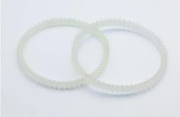Jewelry Rotary Tumbler Replacement Kit kT6808 Rubber Chain Dentate Strip 90mm Rotary Barrel Cover lid