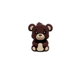 20Pcs 3D Silicone Beads Food Grade Cartoon Focal Beads For Jewelry Making DIY Pen KeyChain Accessories Baby Silicone Beads