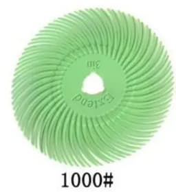 10pcs 75mm Gold Spiral Disc Radial Abrasive Brush Wheel for Dremel Rotary Tools Jewelry Polishing And Finishing Accessory