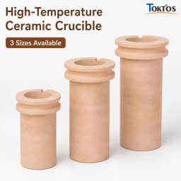 Ceramic Crucible 1KG 2KG 3KG High Temperature Melting Pot for Copper Aluminum Brass Bronze Electric Melting Furnace Casting