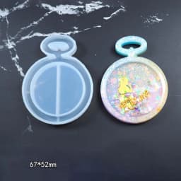 DIY Handmade Crystal Epoxy Silicone Mold UV Jewelry Pendant Resin Molds Making Crafts Tools Quicksand Star Moon Cat Model Mould