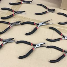 1 Piece Stainless Steel Needle Nose Pliers Jewelry Making Hand Tool Black Pliers Tools DIY Equipment Handcraft Beadwork Repair