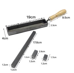 Jewelry Tools Oil Groove Chisel with Wooden Handle Mould Making Liquid Tools for Crafting