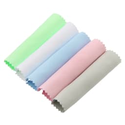 20/40pcs Silver Polish Polishing Cloth Cleaning Anti Tarnish Reusable Soft Clean Wipe Wiping Cloth For Silver Gold Jewelry Tool