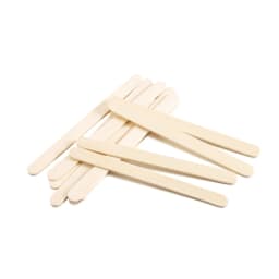 50-150pcs 11cm Wooden Coffee Tea Ice Cream Popsicle Sticks Beverage Stir Stirrers for DIY Jewely Making UV Resin Sticks Tools