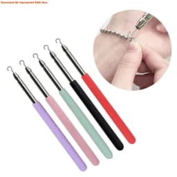 Bracelet Clasp Helper Jewelry Helper Portable Bracelet Tool Hooking Equipment for Jewelry Bracelet Watch Clasps Zippers