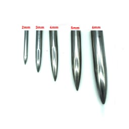 5PCS Tungsten Steel Agate Burnisher for Metal Silver Gold Clay Polishing Jewelry Tools