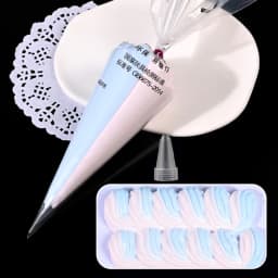 100g Two Color Whipped Cream Glue Diy Phone Case Materials Simulation Fake Decoden Cream Clay Glue with Nozzle Jewelry Making