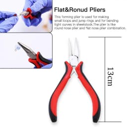 1Piece Jewelry Pliers Tools & Equipment Jewelry Making Handmade Tool Craft DIY Accessories Carbon Steel Nose Pliers Fixing