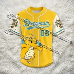 Bandai Brand Animation Pok É Mon Character Sports Baseball Jersey Theme Summer Oversize T-shirt Adult FamilyMatching2026