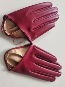Fashion Sexy Female Night Club Pole Dancing Leather Gloves Women Gothic Punk Rock Show Half Palm Full Finger Fitness Gloves L63
