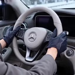 Fashion Sheepskin Women's Gloves, Drive Women's Leather Gloves, Thin Touch Gloves, Keep Warm Women's Winter Gloves -2001