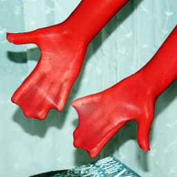 Women Sexy Smooth Oil Glossy Long Gloves Thin Sheer Seamless Mittens High Stretch Tight Stocking Gloves Underwear Accessories
