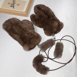 Hot Sale Natural Real Rex Rabbit Fur Gloves Good Elastic Women Winter Knitted Real Rabbit Fur Mittens Outdoor Genuine Fur Gloves