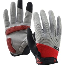 One Pair Gloves/Bike Gloves Full Finger Road Bicycle Gloves for Men and Women Anti-Slip Shock Gloves