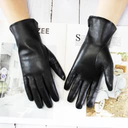 Summer Driving Sheepskin Gloves for Women Touch Screen Color Genuine Leather Fashionable and Simple Motorcycle Riding Gloves