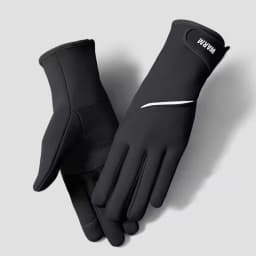 Winter Women's Thermal Gloves Touchscreen Compatible Fleece Lined Full Finger Waterproof Hand Warmer Mitten for Bike Cycling
