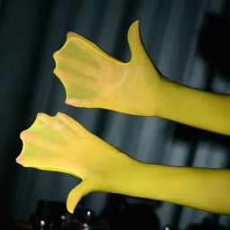 Sexy Glossy Thin Transparent Long Gloves Seamless Stockings High Elastic Solid Women Men Erotic Items Lace Oil Mittens