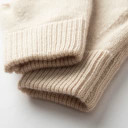 2025 Winter Women 100% Cashmere Mitts 15cm Knitted Fingerless Gloves Y2k Thermal Gloves Semi Finger Lengthen Mittens Arm Warmers