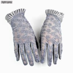 Summer Driving Sheepskin Gloves for Women Touch Screen Leather Unlined Single Layer Thin Fashion Lace Stretch Style