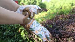 Gardening Gloves for Women Breathable Ladies Leather Garden Yard Gloves Best Gift for Gardeners