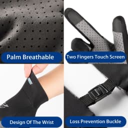 Summer Ice Silk Men Gloves Thin Light Sports Driving Fingerless Outdoors Fishing Women Cycling Run Non-Slip Touchscreen Gloves
