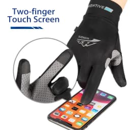 Summer Ice Silk Men Gloves Thin Light Sports Driving Fingerless Outdoors Fishing Women Cycling Run Non-Slip Touchscreen Gloves