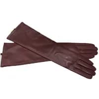 Winter New Lady Fashion Sheepskin Leather Gloves Women Genuine Leather Mittens Female Long StyleArm Sleeve