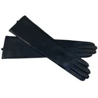 Winter New Lady Fashion Sheepskin Leather Gloves Women Genuine Leather Mittens Female Long StyleArm Sleeve