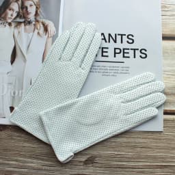 New Women's Fashionable Sheepskin Gloves Color Mesh Breathable Fashion Short Genuine Leather Gloves