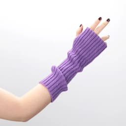 Female Y2K Fashion Arm Warmers Soft Knitted Gloves Women Girl Half Finger Mittens Solid Color Winter Arm Sleeves